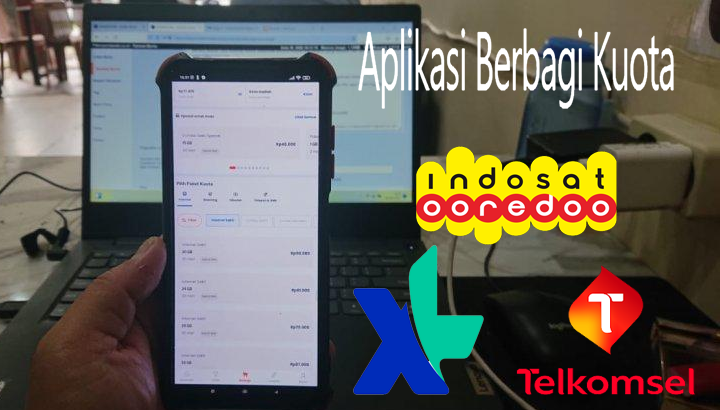 Aplikasi Berbagi Kuota Telkomsel, XL Dan Indosat Terbaru 2022