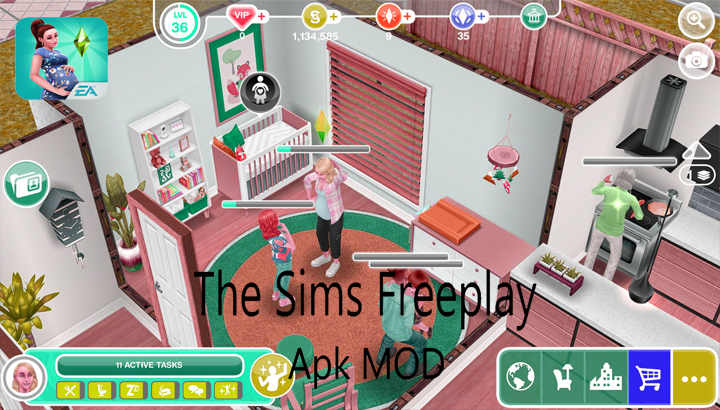 Unduh The Sims Freeplay Apk MOD Terbaru (Unlimited Money)